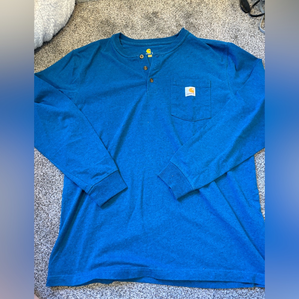 Carhartt Button Henley Long Sleeve